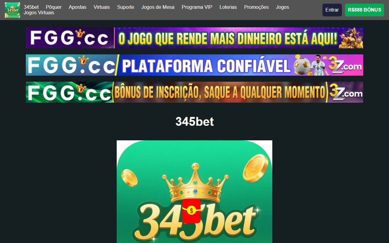345betonline.com screenshot