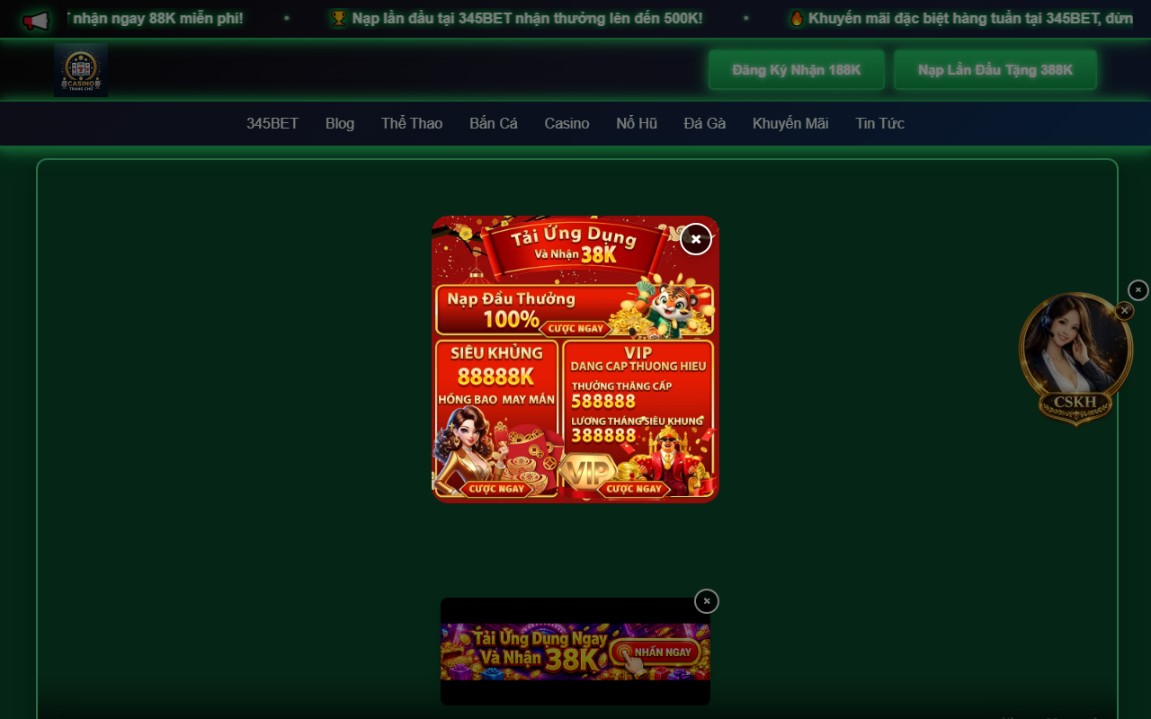 345betvips.com screenshot