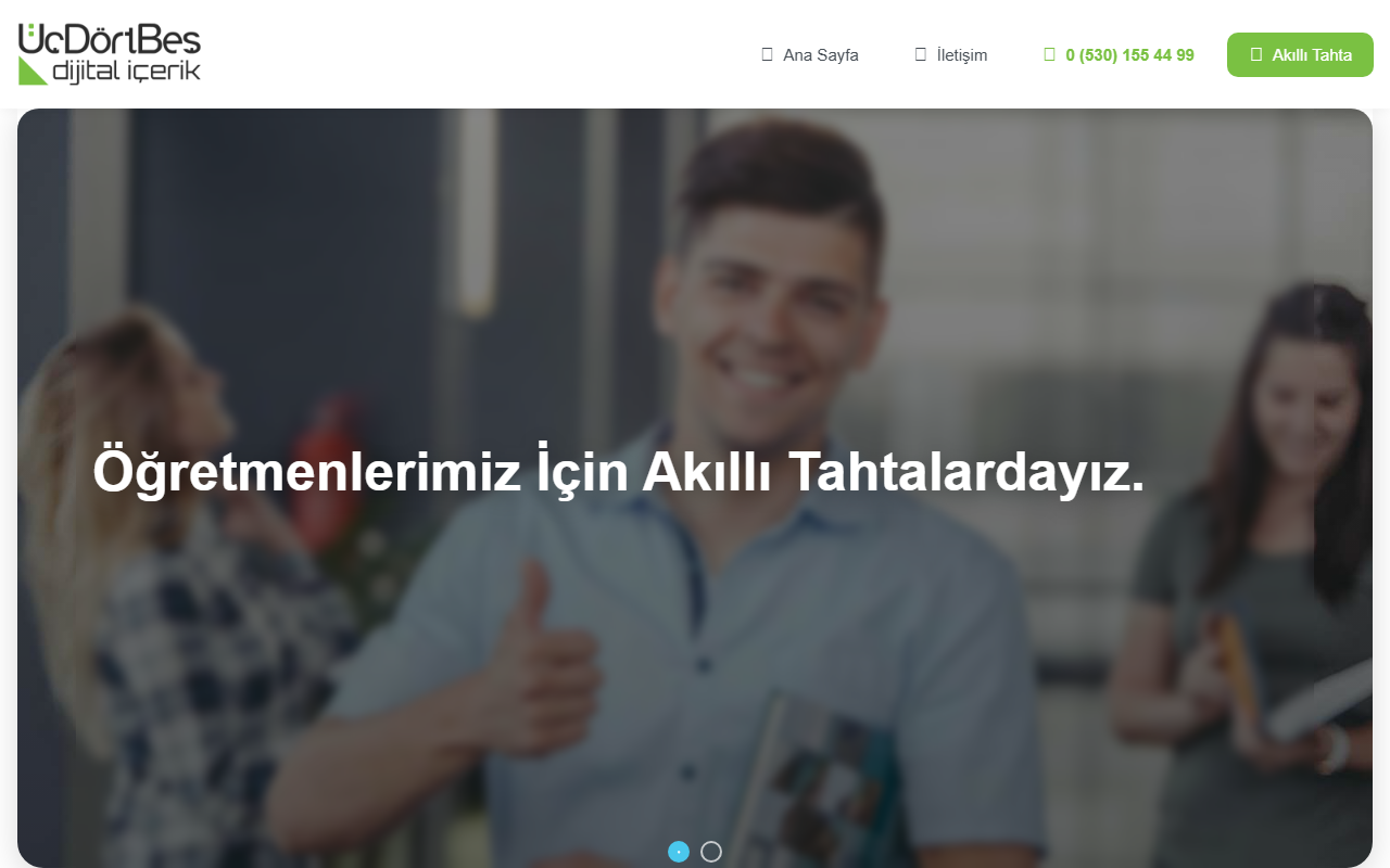 345dijitalicerik.com screenshot