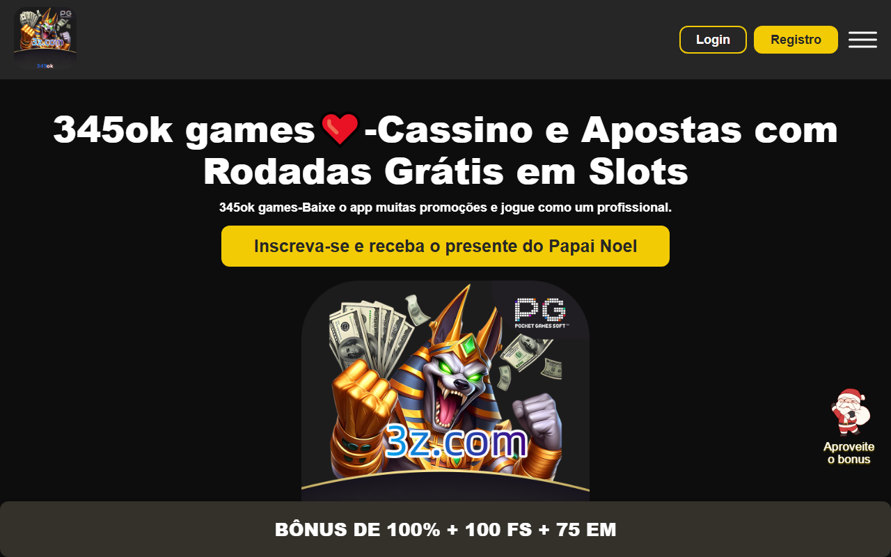 345okplataforma.com screenshot