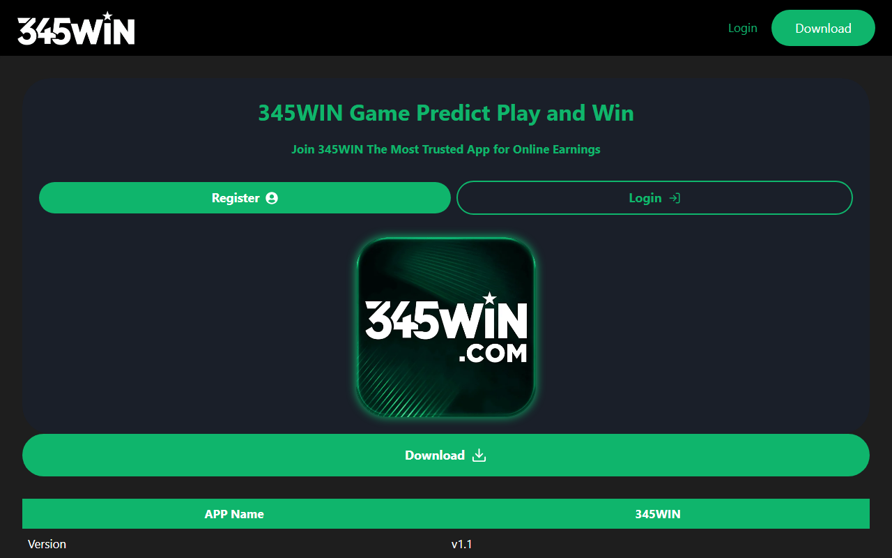 345wingame.com screenshot