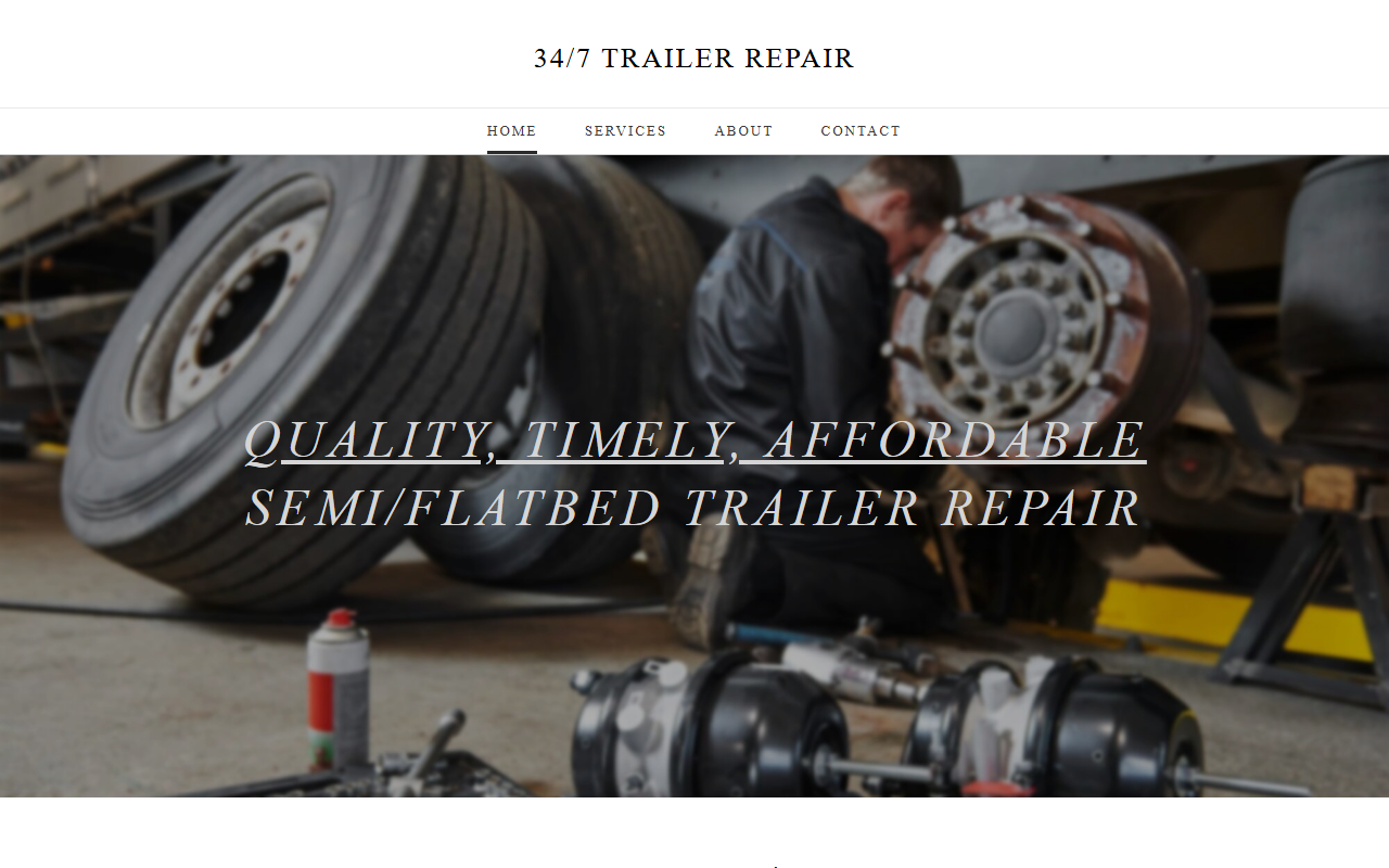 347trailerrepair.com screenshot