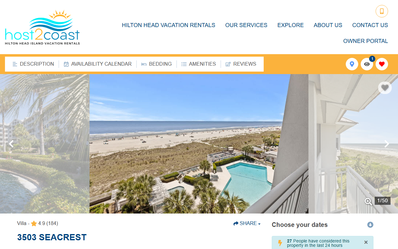 3503seacrest.com screenshot