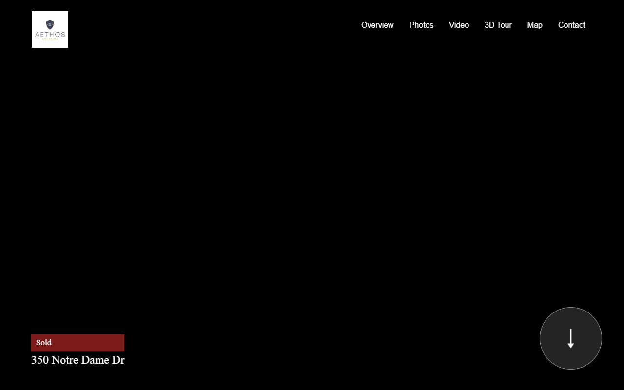 350notredame.com screenshot