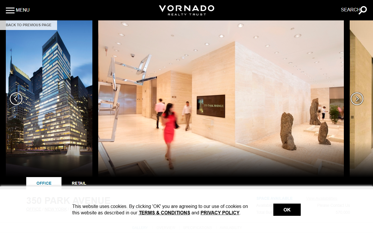 350parkavenue.com screenshot
