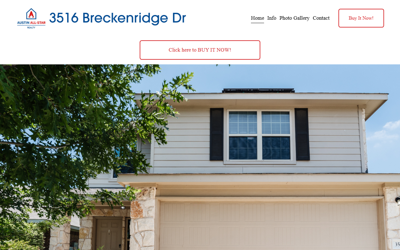 3516breckenridge.com screenshot