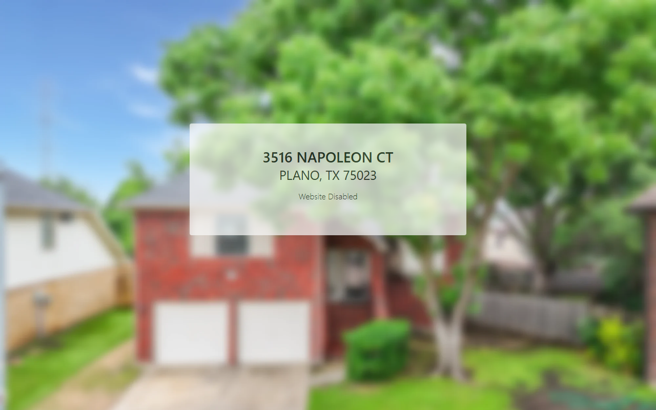 3516napoleon.com screenshot