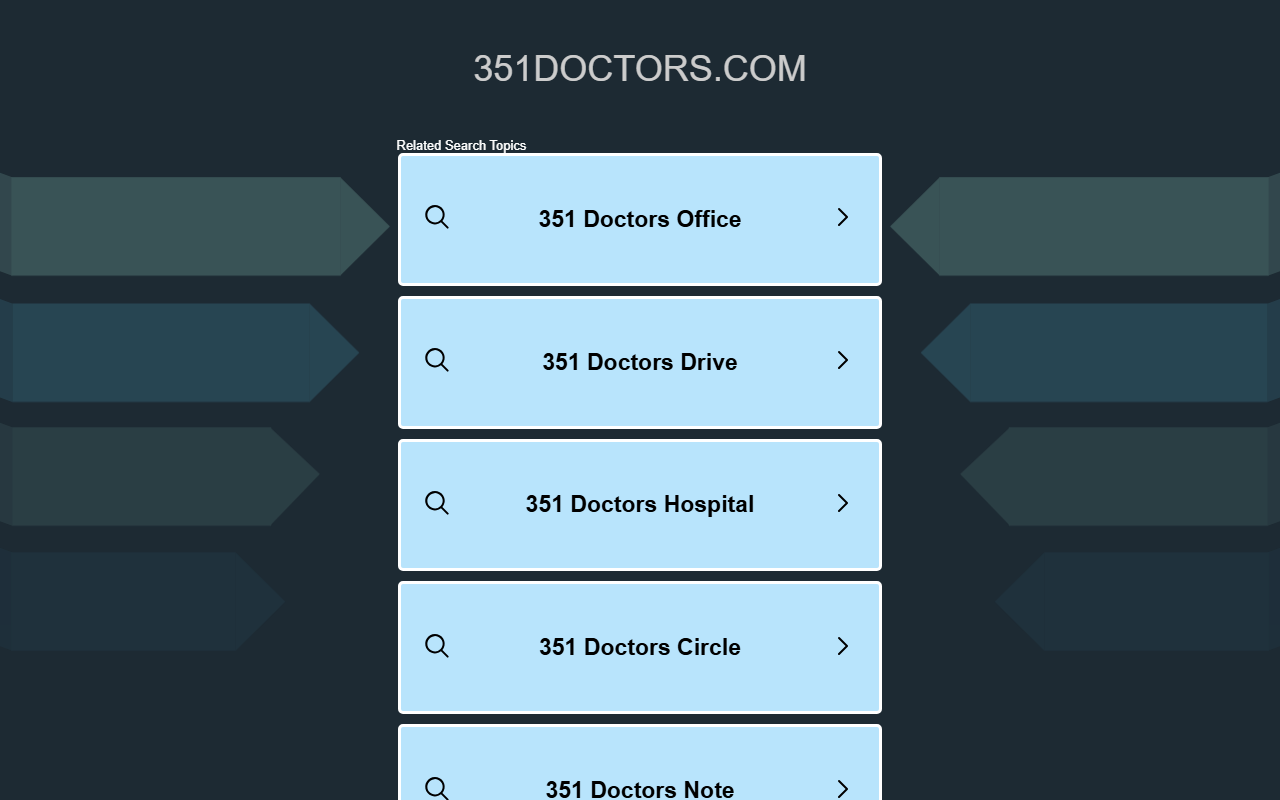 351doctors.com screenshot