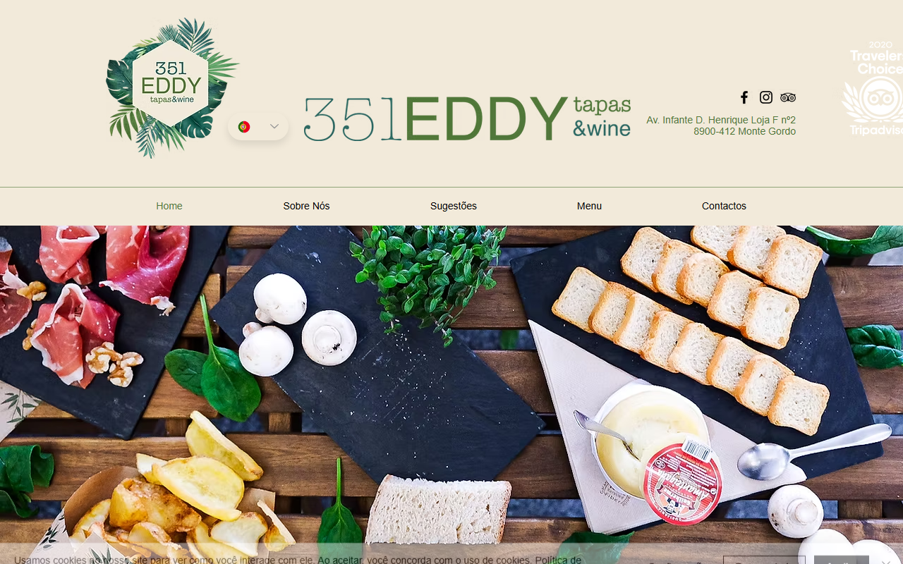 351eddytapas.com screenshot