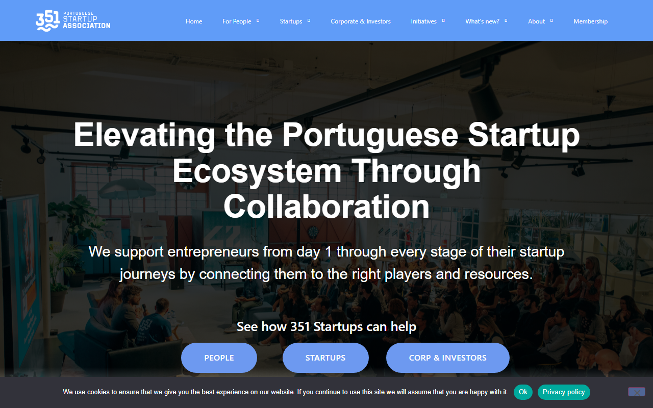 351startups.com screenshot