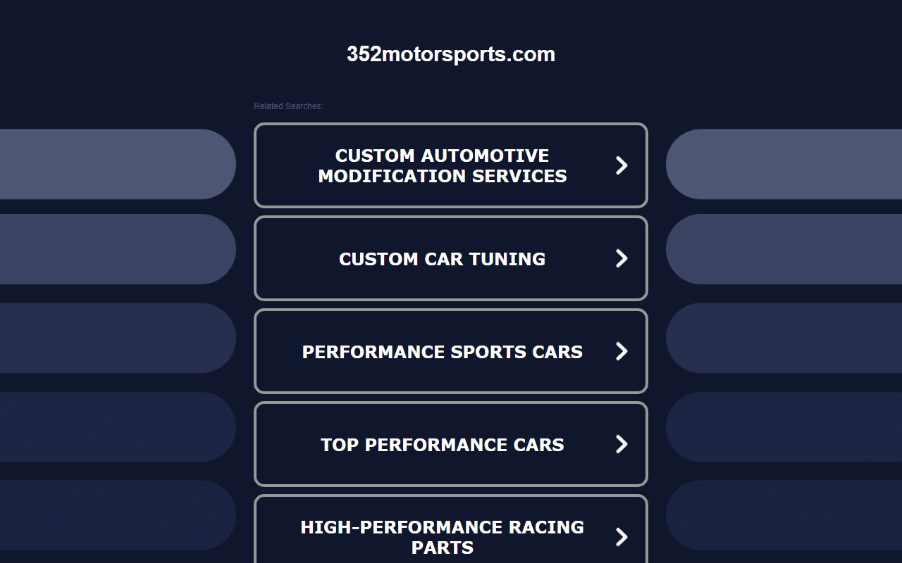 352motorsports.com screenshot