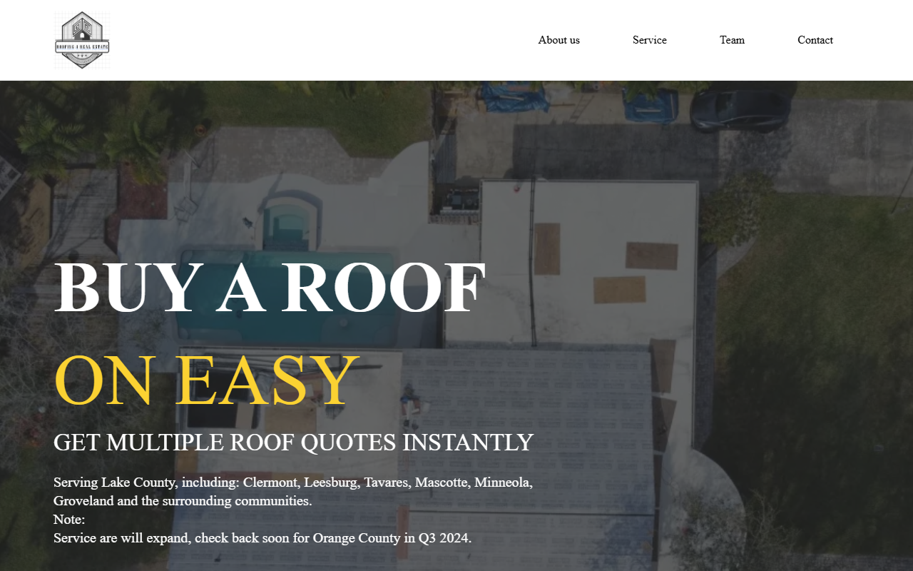 352roofcost.com screenshot