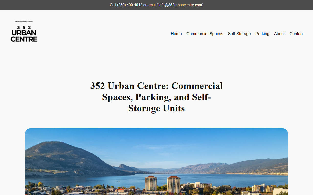 352urbancentre.com screenshot