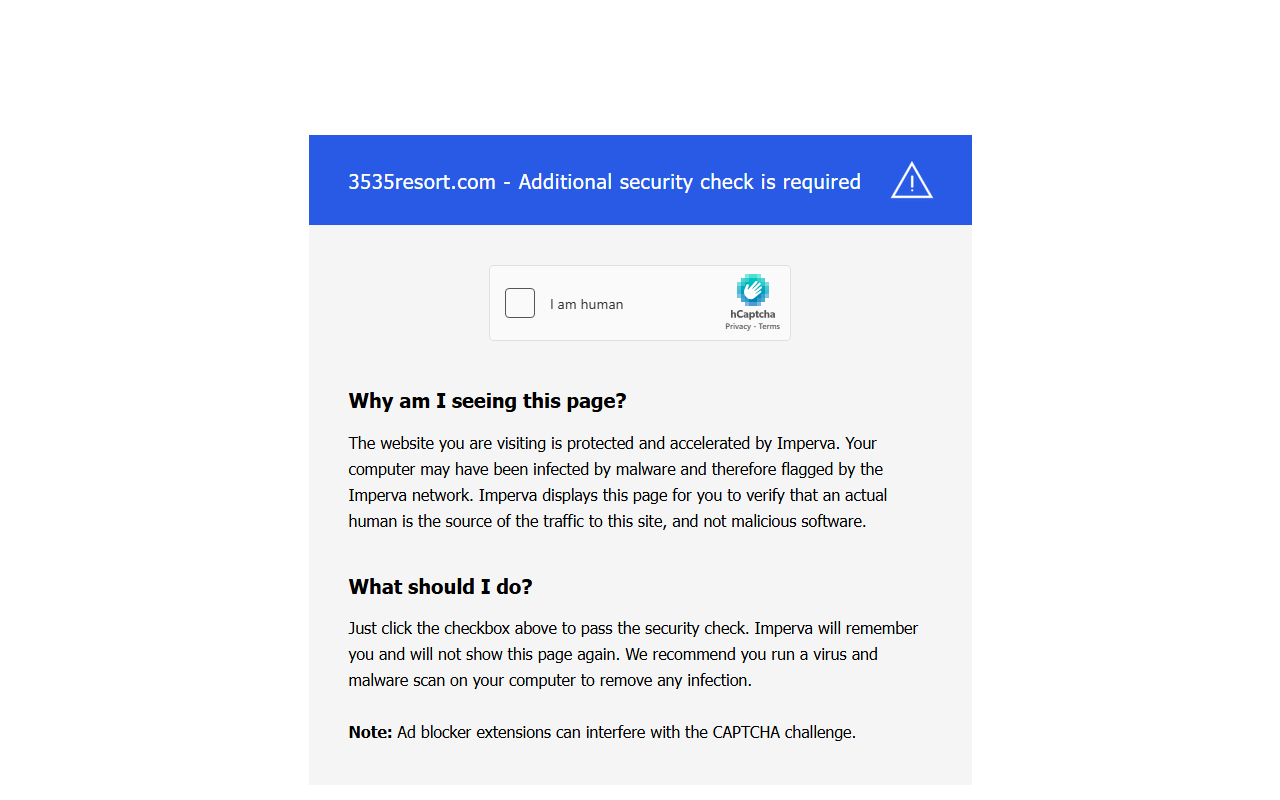 3535resort.com screenshot