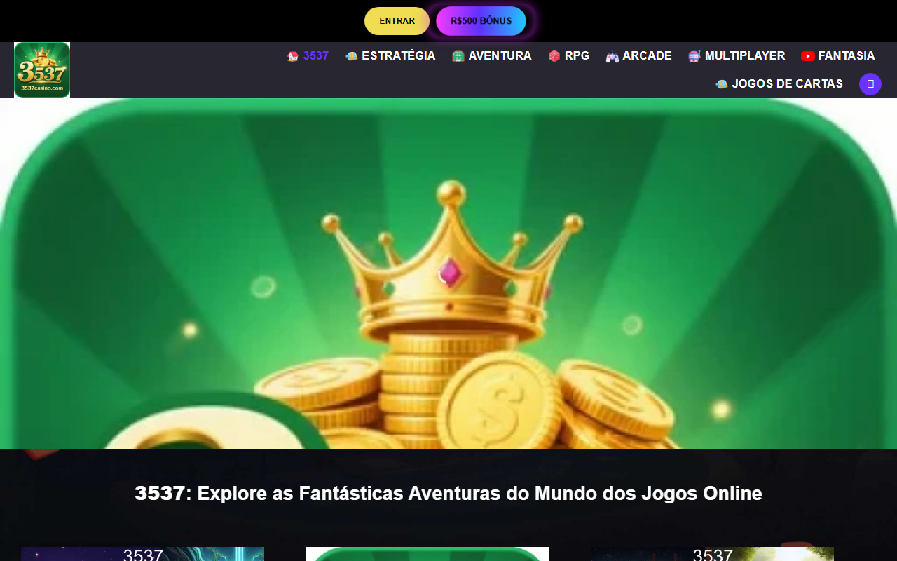 3537casino.com screenshot