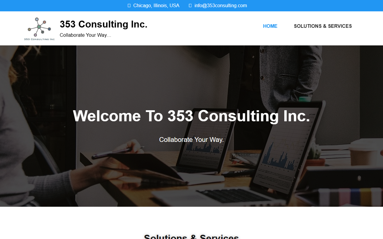 353consulting.com screenshot