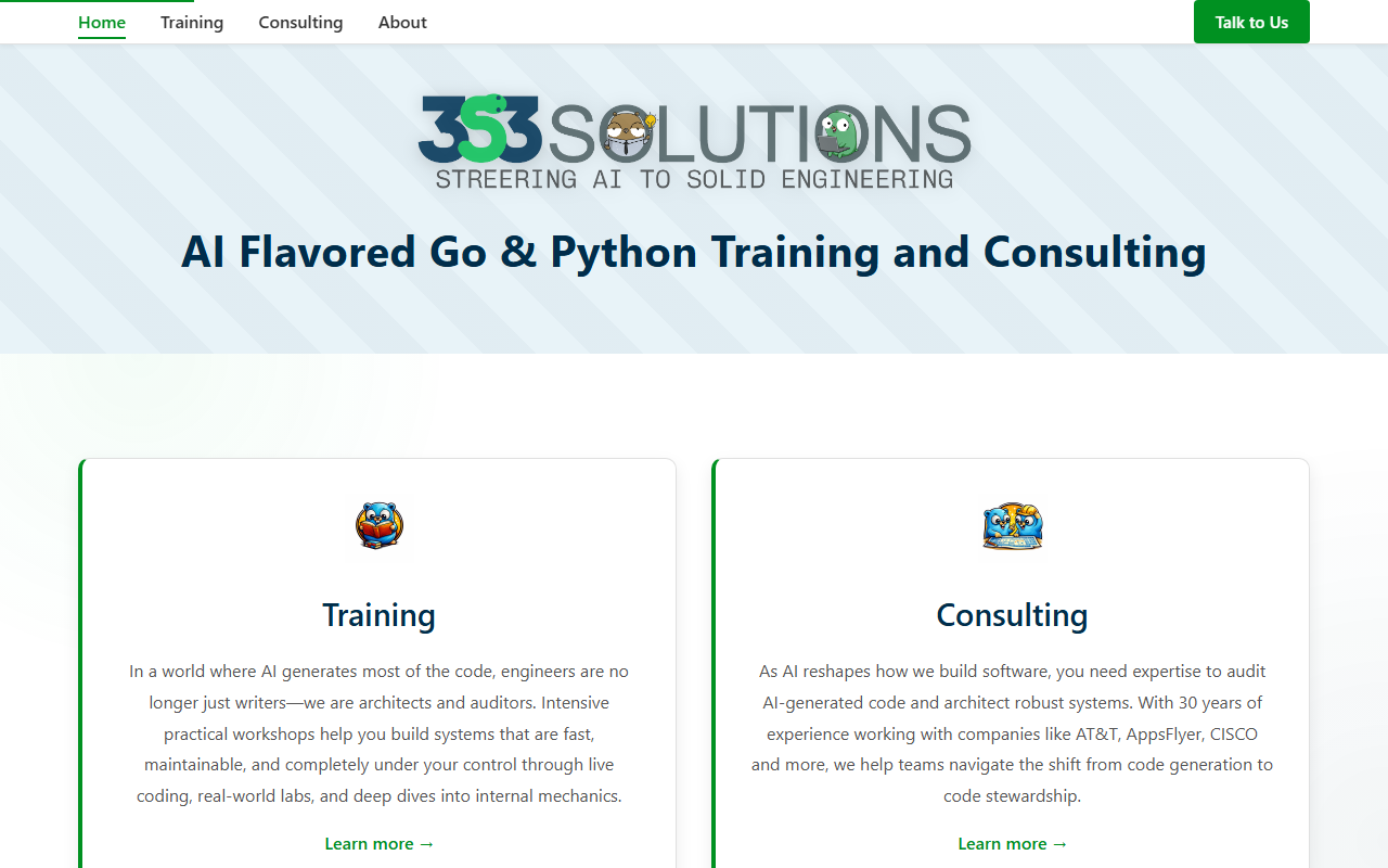 353solutions.com screenshot