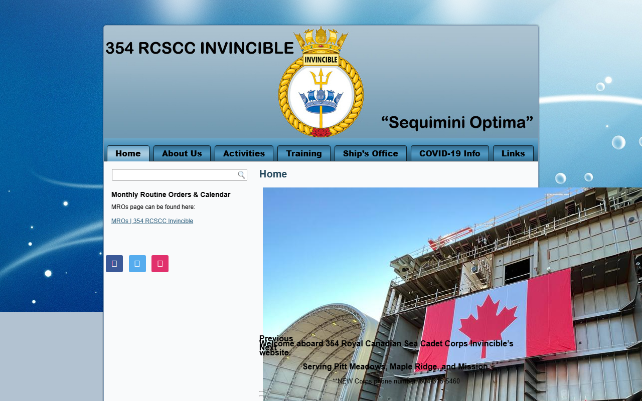 354invincible.com screenshot