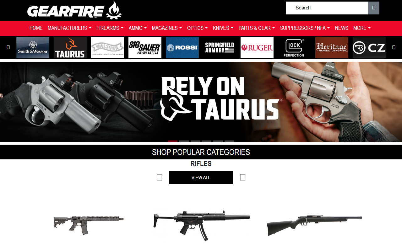 357-tactical.com screenshot