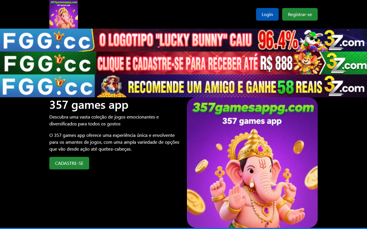 357gamesappg.com screenshot