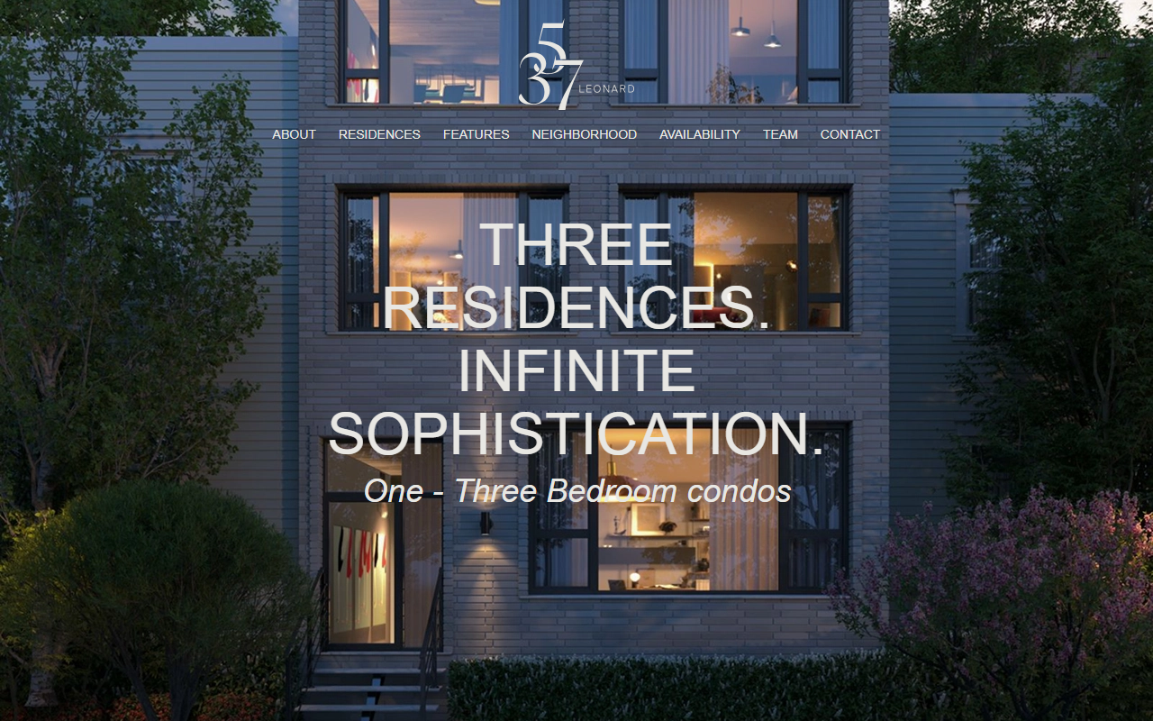 357leonard.com screenshot