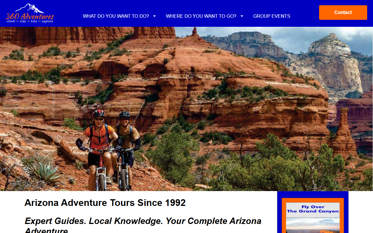 360-adventures.com screenshot