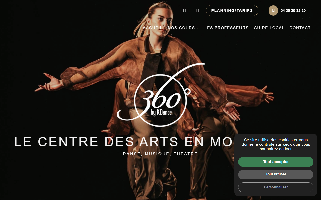 360-by-kdance.com screenshot