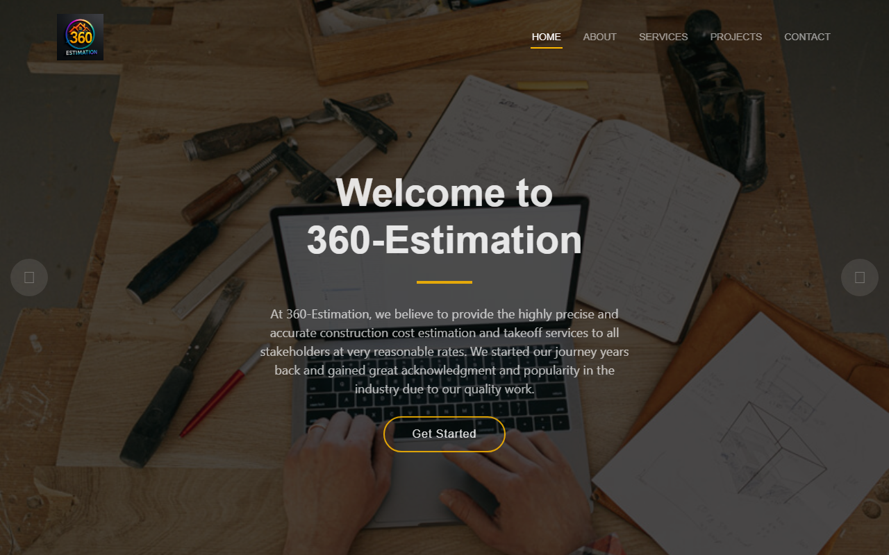 360-estimation.com screenshot