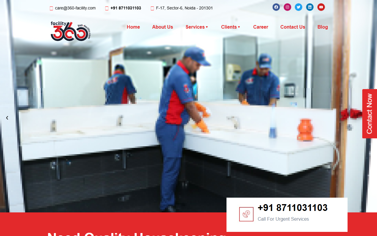 360-facility.com screenshot