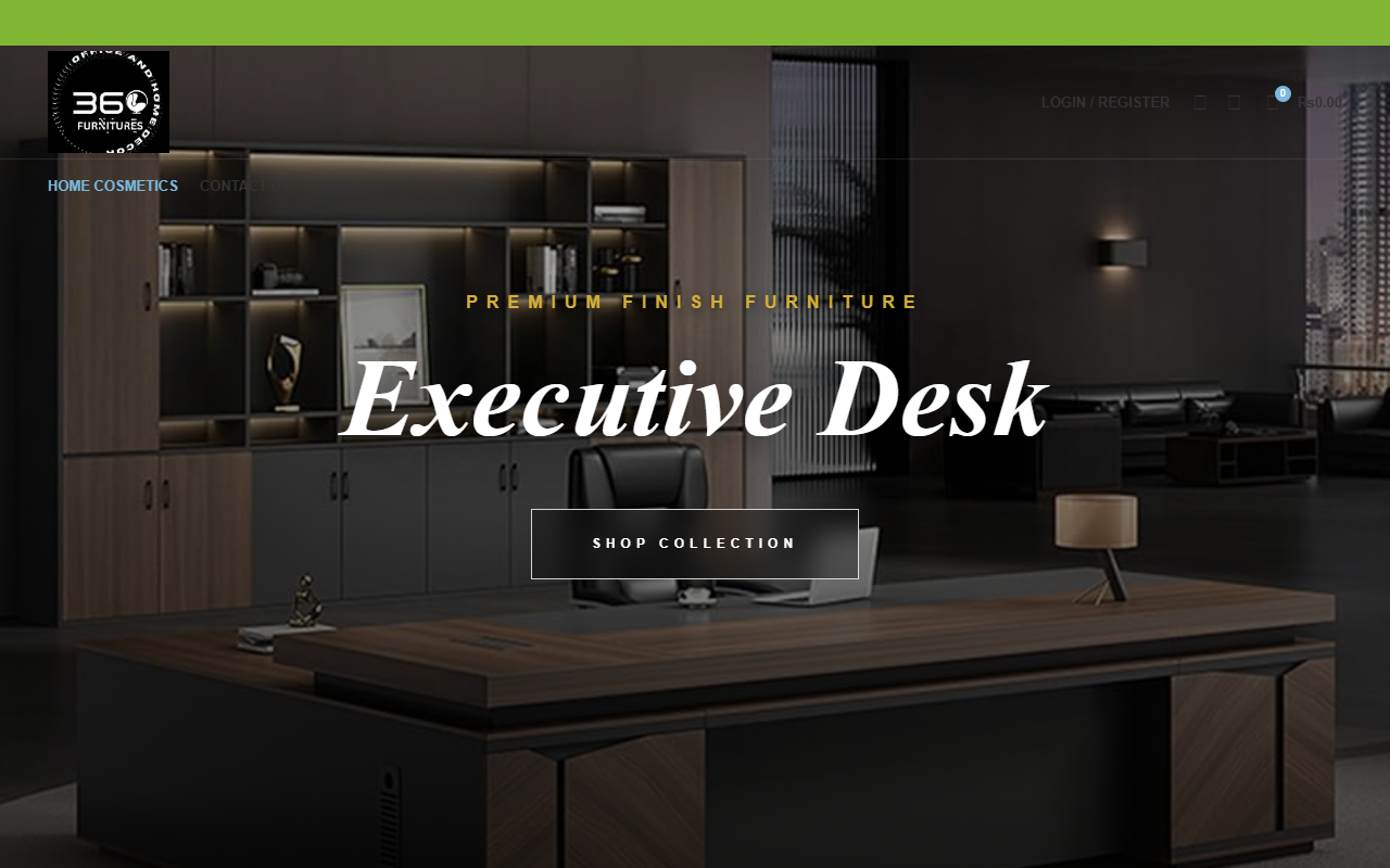 360-furnitures.com screenshot