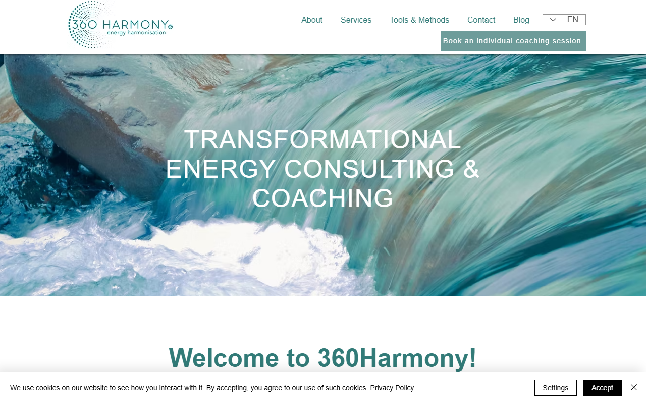 360-harmony.com screenshot
