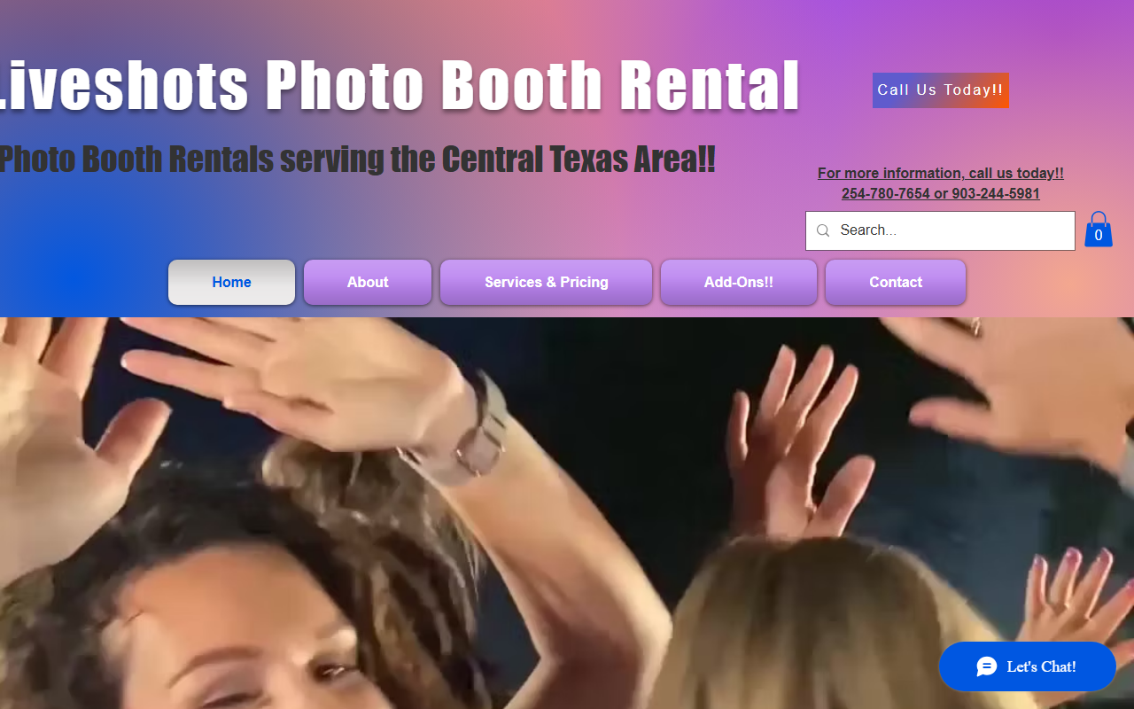 360-liveshots.com screenshot