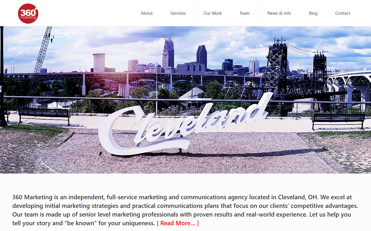 360-marketing.com screenshot