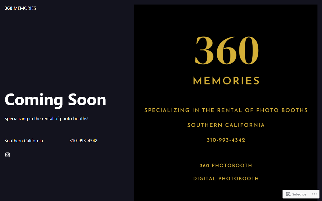 360-memories.com screenshot