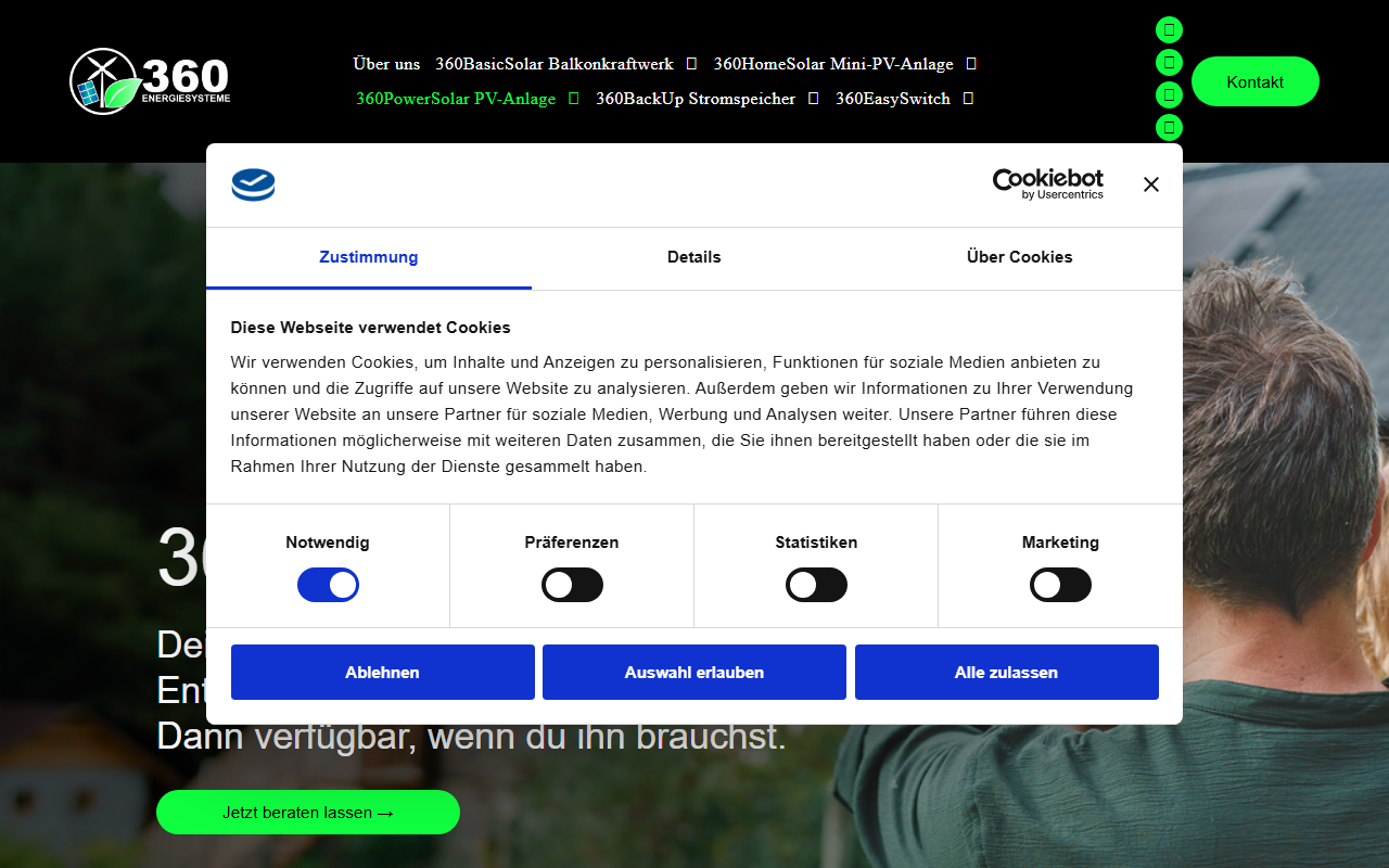 360-powersolar.com screenshot