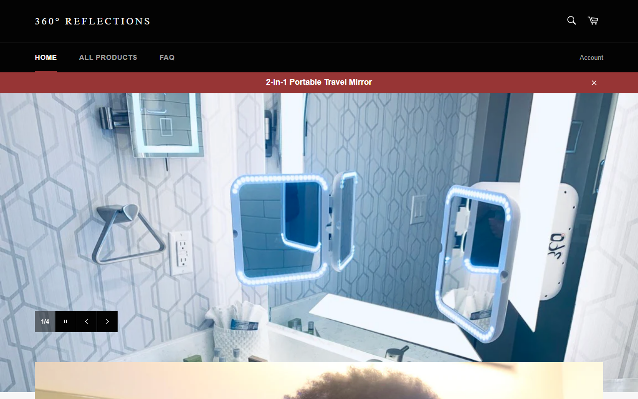 360-reflections.com screenshot