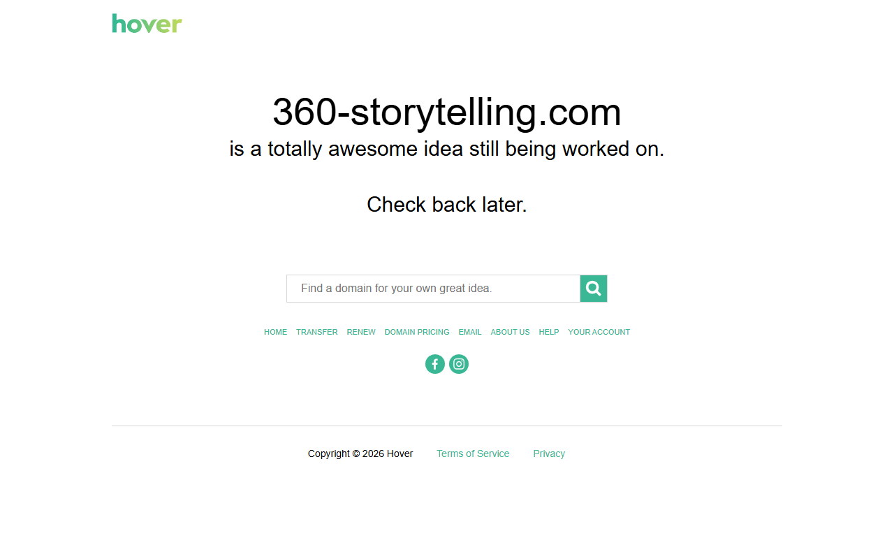 360-storytelling.com screenshot