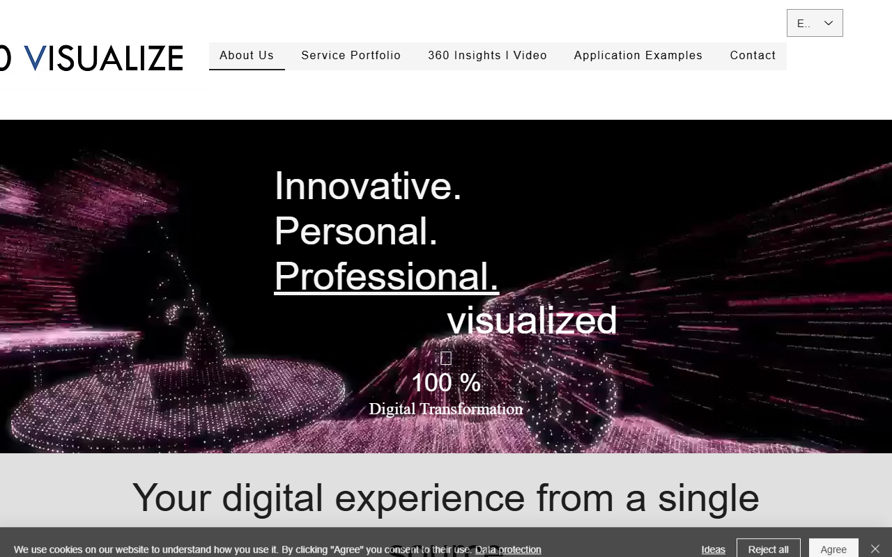 360-visualize.com screenshot