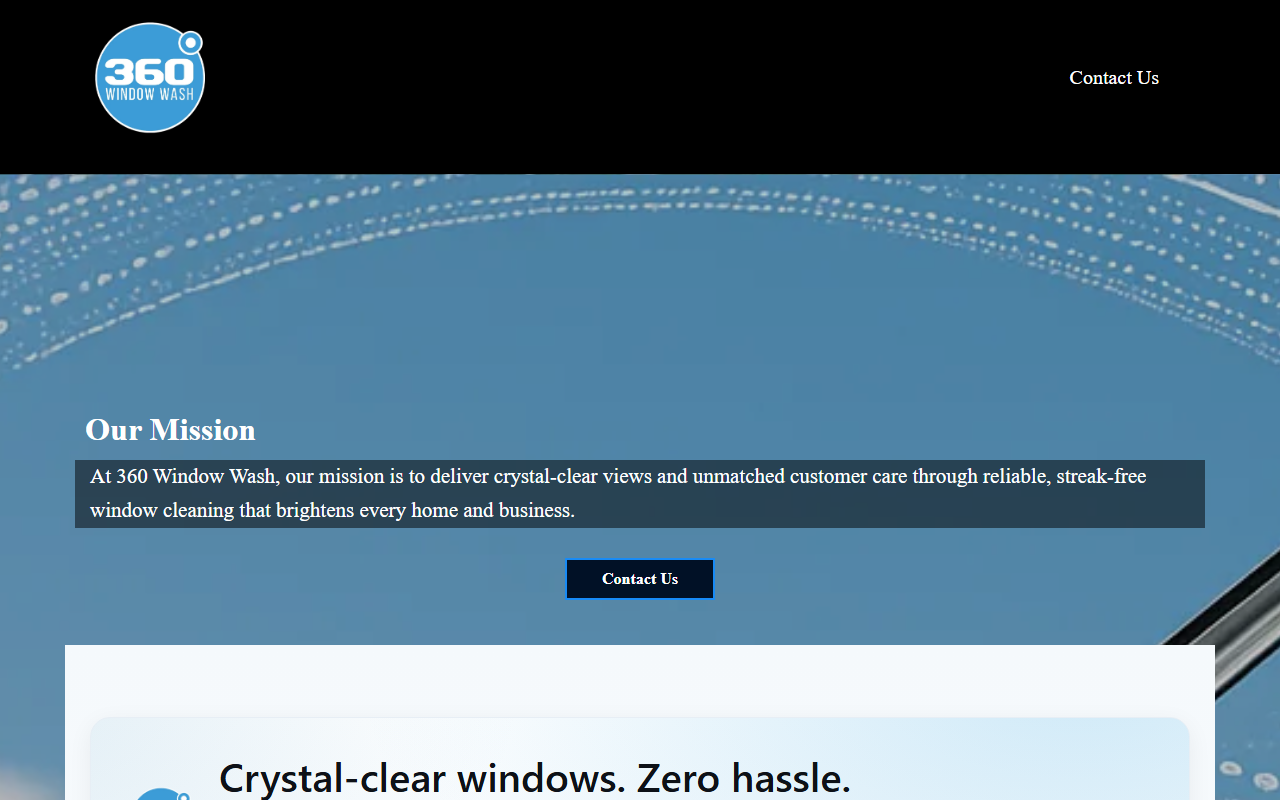 360-window-wash.com screenshot