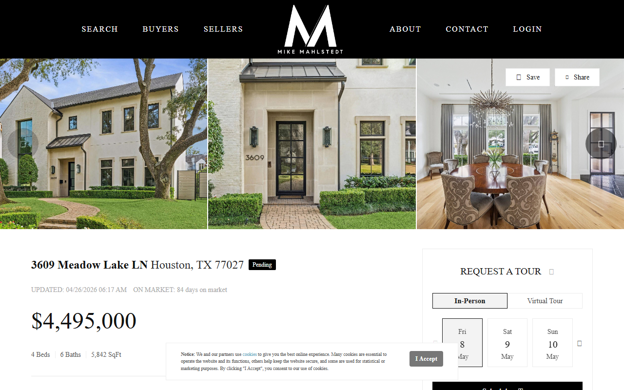 3609meadowlake.com screenshot