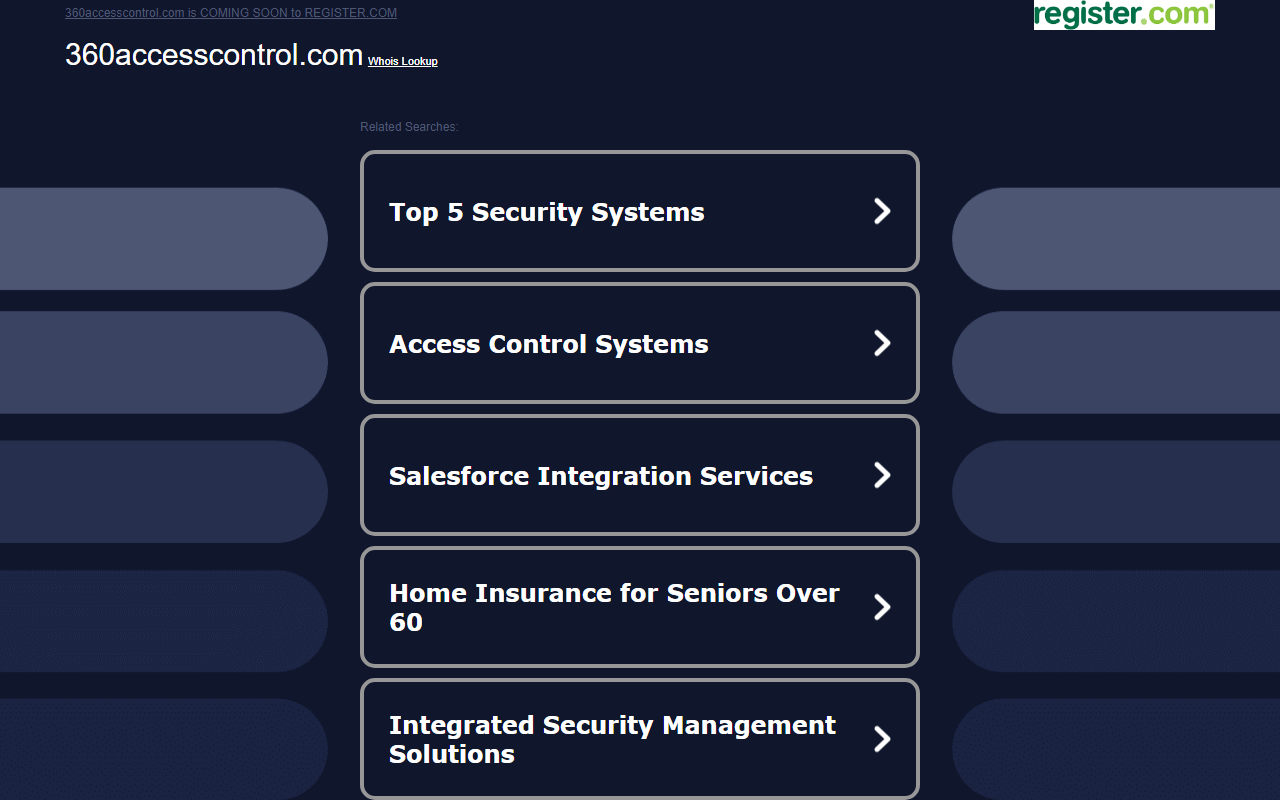 360accesscontrol.com screenshot