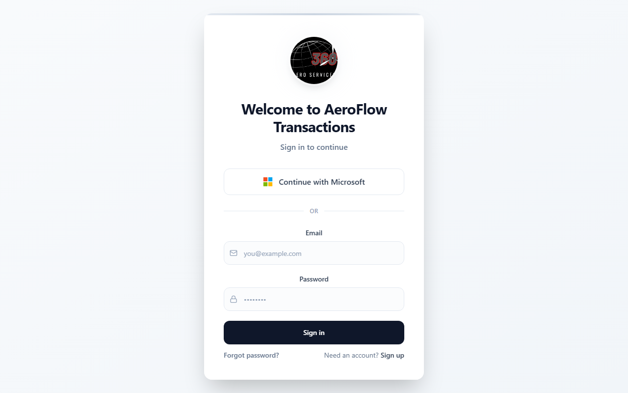 360aeroflow.com screenshot