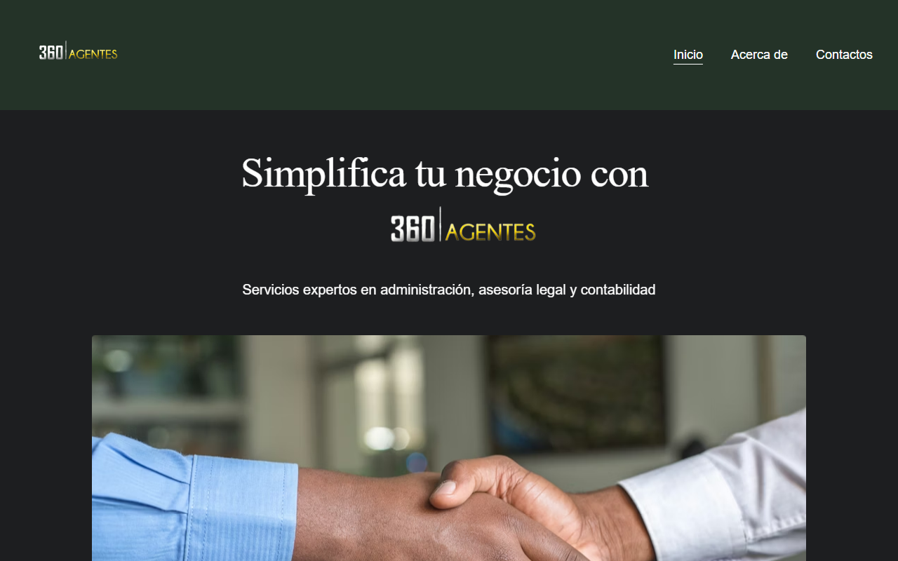 360agentes.com screenshot