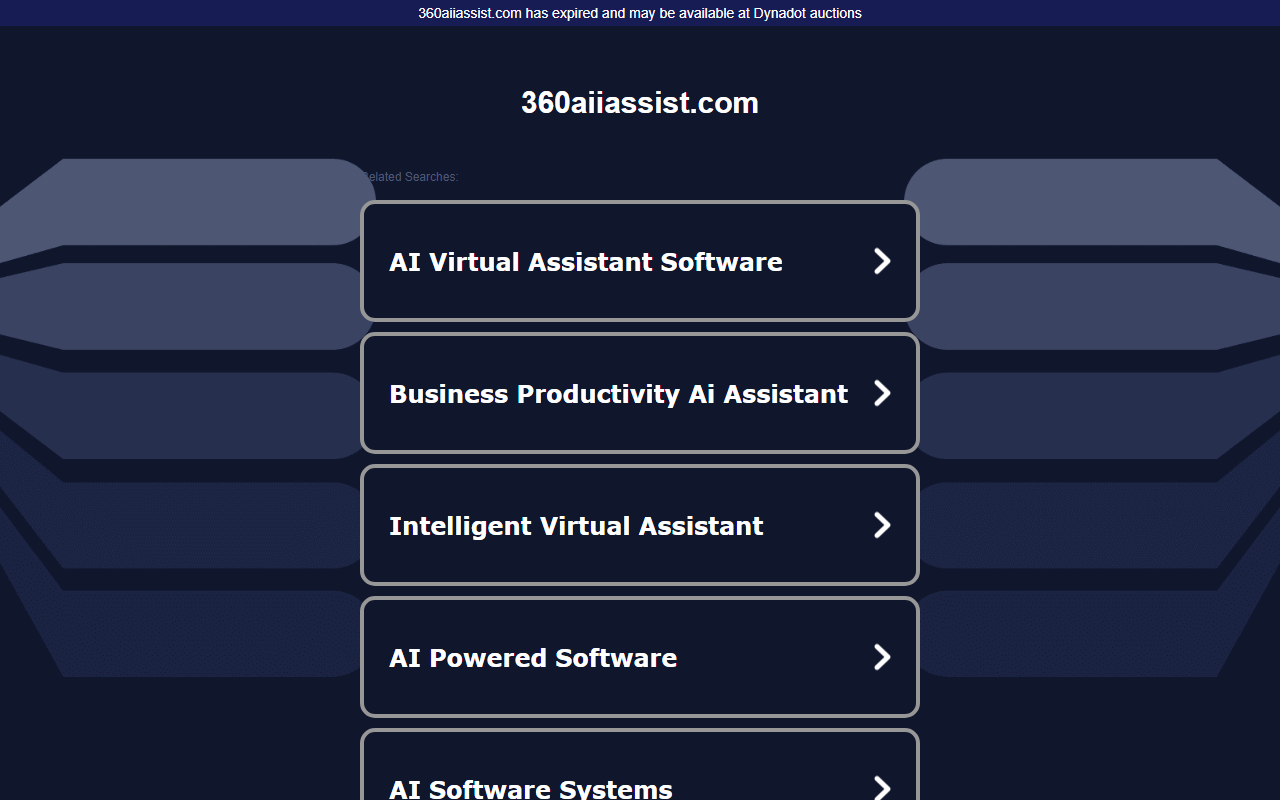 360aiiassist.com screenshot