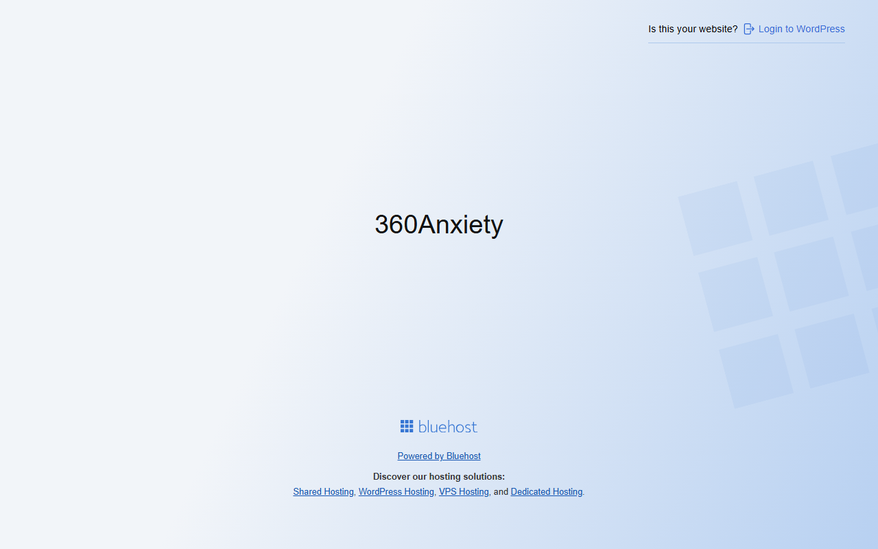 360anxiety.com screenshot