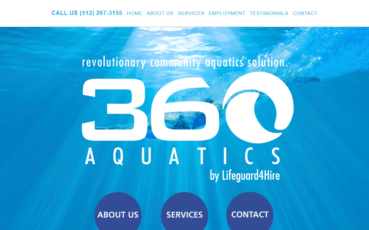 360aquatics.com screenshot