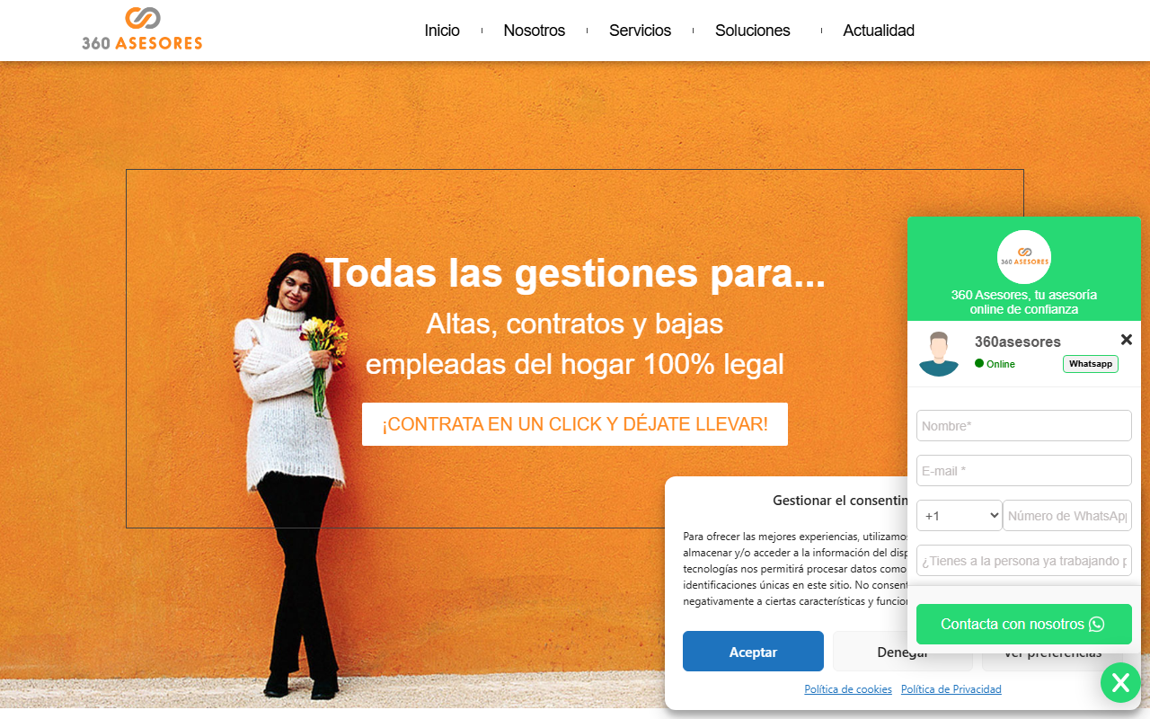 360asesores.com screenshot