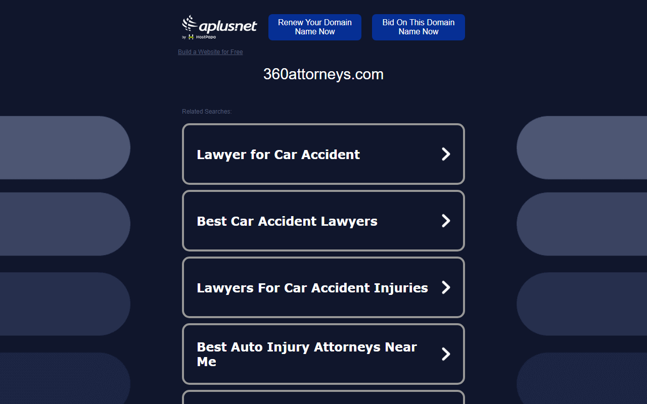 360attorneys.com screenshot