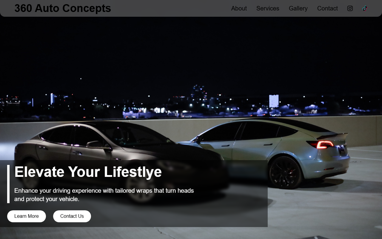 360autoconcepts.com screenshot