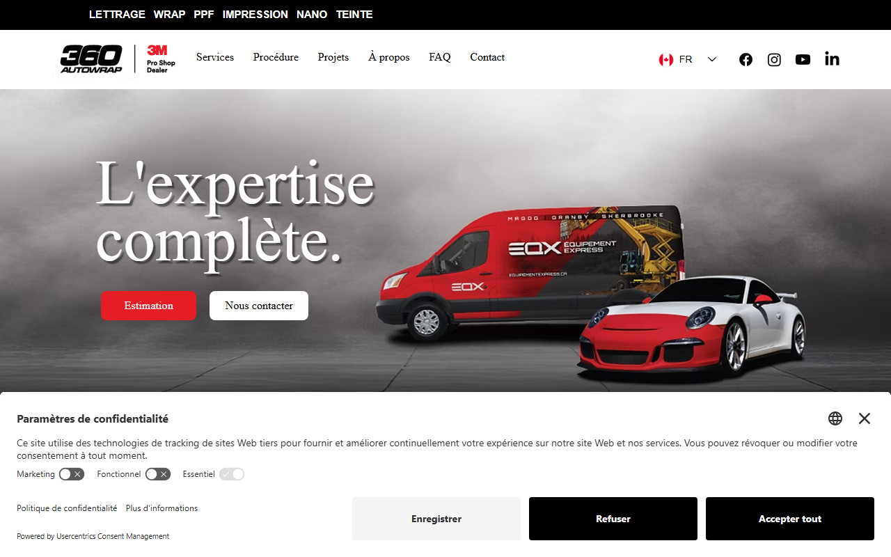 360autowrap.com screenshot